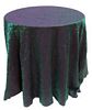Shimmer Crush Round Tablecloth